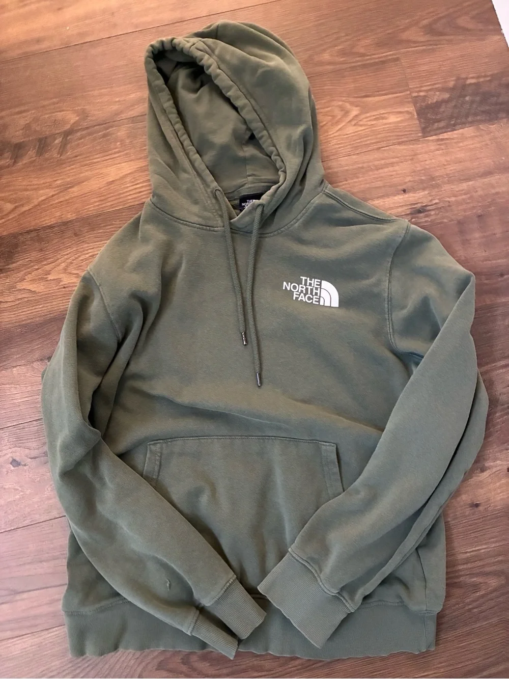 The North Face Men’s Olive Green Logo Hoodie